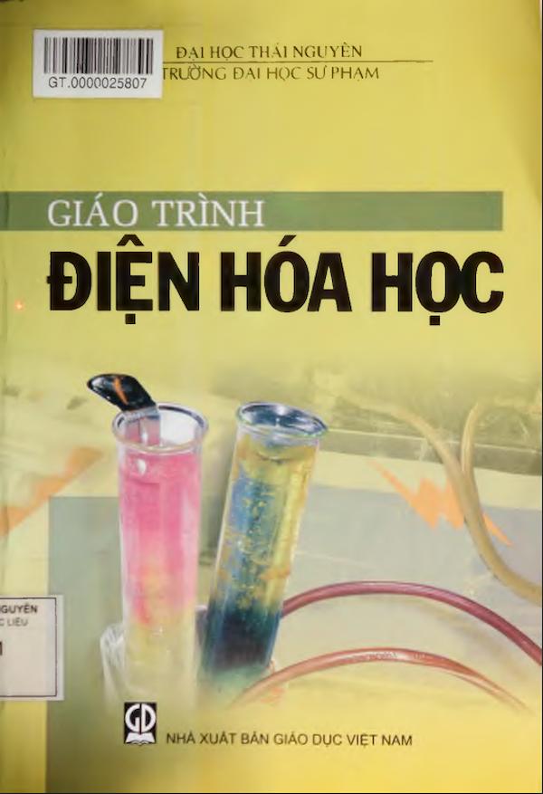 Giáo trình điện hóa học - Giáo trình PDF