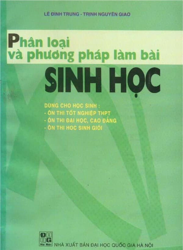 Phân loại và phương pháp làm bài Sinh Học - Giáo trình PDF