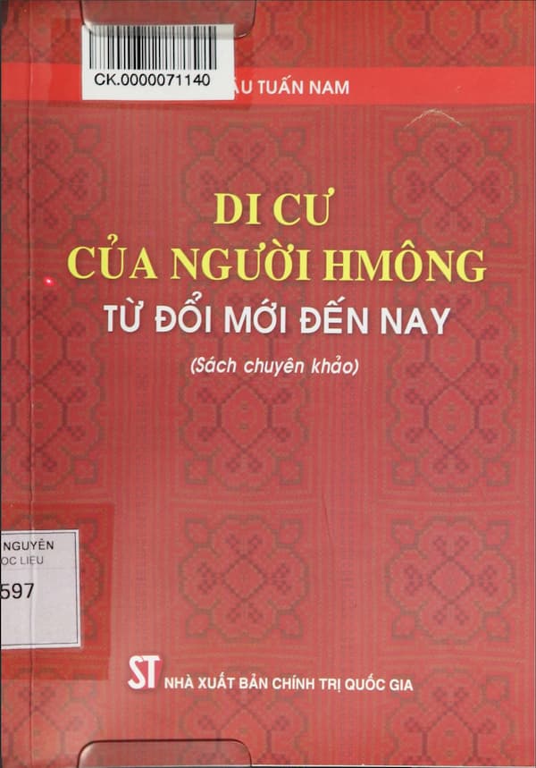 Di cư của người HMông từ đổi mới đến nay - Giáo trình PDF