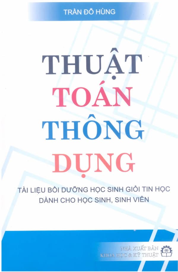 Thuật toán thông dụng - Giáo trình PDF