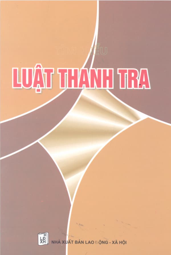 Luật thanh tra - Giáo trình PDF