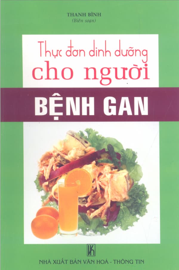 Thực đơn dinh dưỡng cho người bệnh gan - Giáo trình PDF