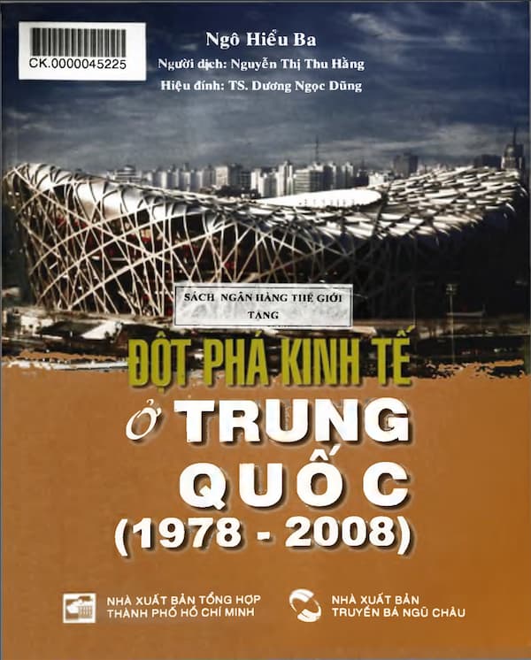 Đột phá kinh tế ở Trung Quốc(1978-2008) - Giáo trình PDF