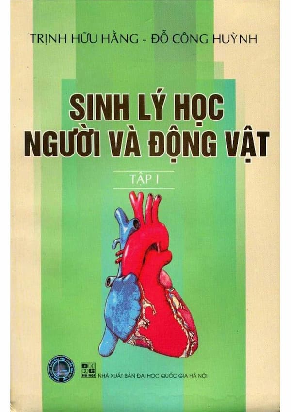 Sinh lý học người và động vật - tập 1 - Giáo trình PDF