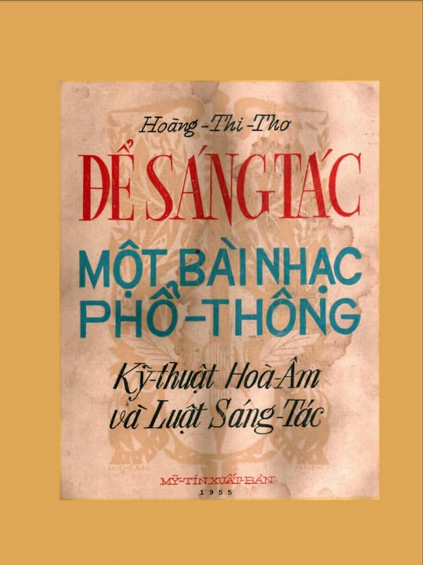 Để sáng tác một bài nhạc phổ thông - Kỹ thuật hoà âm và luật sáng tác - Giáo trình PDF